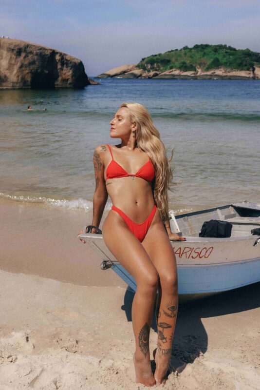 BIQUÍNI SUN DÁLIA VERMELHO